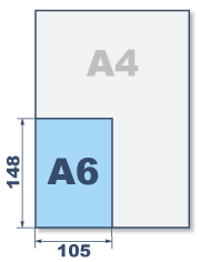 Блокнот формата А6